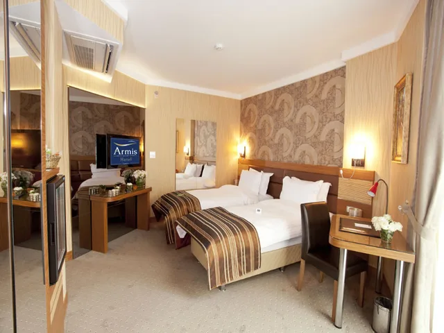 غرفة قياسية بسرير مزدوج، Armis Hotel 2/10