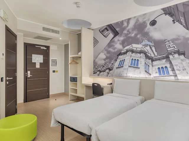 غرفة بسريرين منفصلين لذوي الإعاقة، B&B Hotel Como Camerlata 10/10