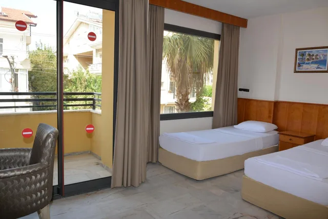 غرفة بسرير مزدوج أو سريرين منفصلين، Club Palm Garden Keskin 4/10
