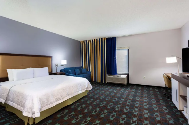 Room, King Bed, Bath and Shower, Sofa، Hampton Inn Spring Hill 1/2