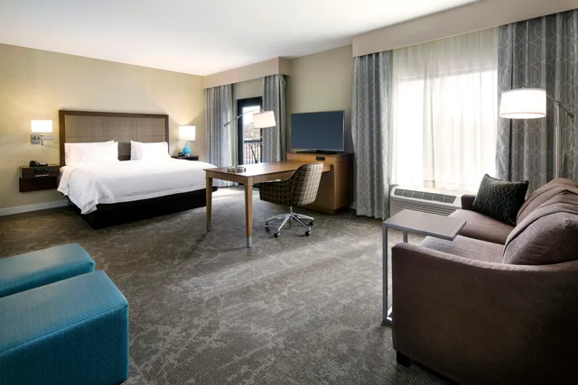 استوديو بسرير كينج بشرفة، Hampton Inn Suites Page Lake Powell 3/3