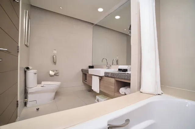 غرفة قياسية بسريرين منفصلين، Holiday Inn Tianjin Riverside 5/5