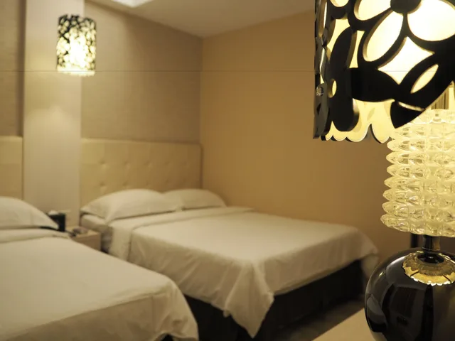 غرفة رباعية بسريرين مزدوجين، The Riverside Hotel Hengchun 4/5