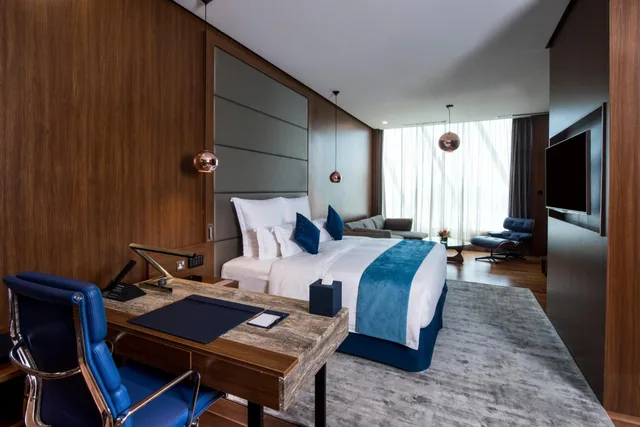 جناح تنفيذي بغرفة نوم واحدة للمدخنين، Wyndham Grand Manama 4/7