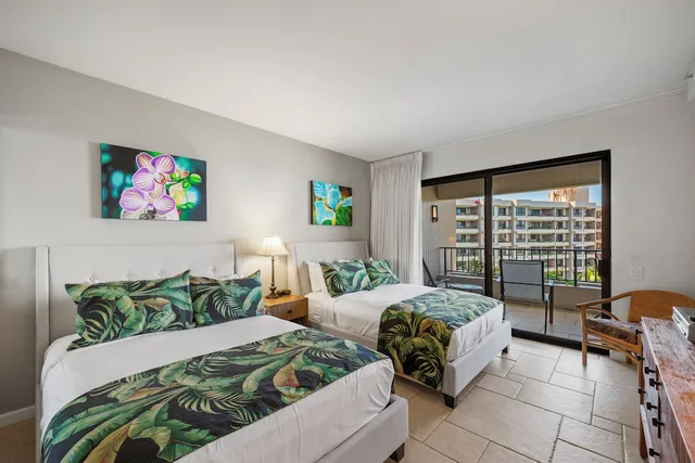 شقة سكنية بسرير كينج بإطلالة على البحر بغرفتي نوم، Kaanapali Alii 1/10