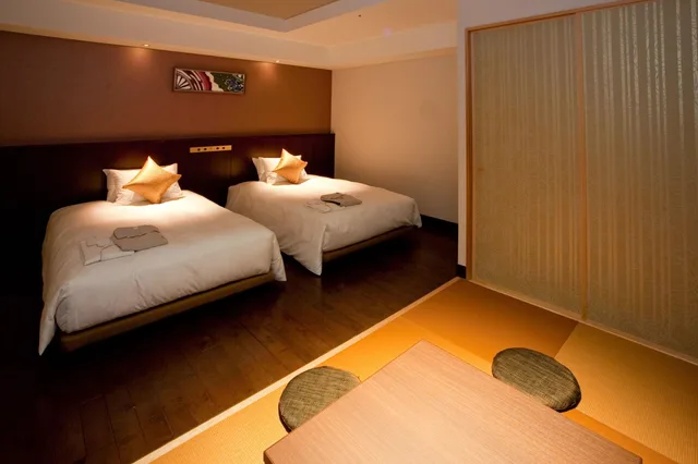 غرفة ديلوكس بإطلالة على البحر، Ryukyu Onsen Senagajima Hotel 4/4