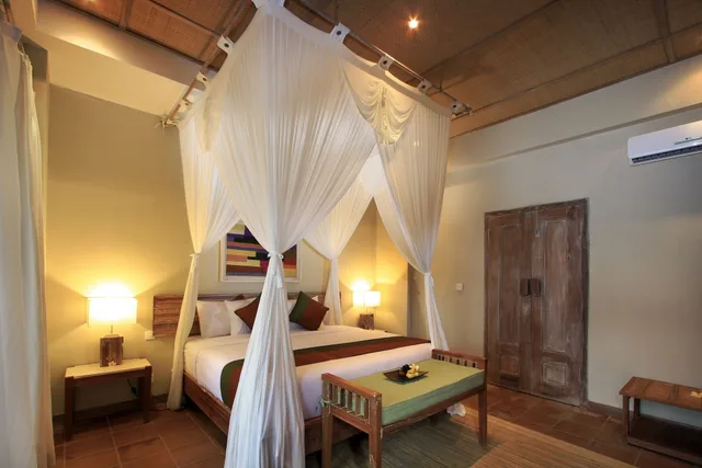 غرفة ديلوكس بسرير فردي بإطلالة على الحديقة، Puri Gangga Resort 4/10