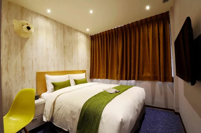 غرفة ديلوكس بسرير مزدوج بإطلالة على المدينة، Ark Hotel 2/4