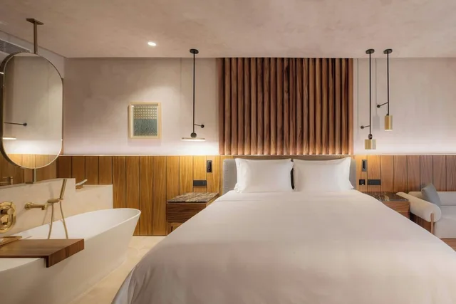 غرفة ديلوكس بسريرين مزدوجين بشرفة، Almare, a Luxury Collection Adult All-Inclusive Resort, Isla Mujeres 1/6