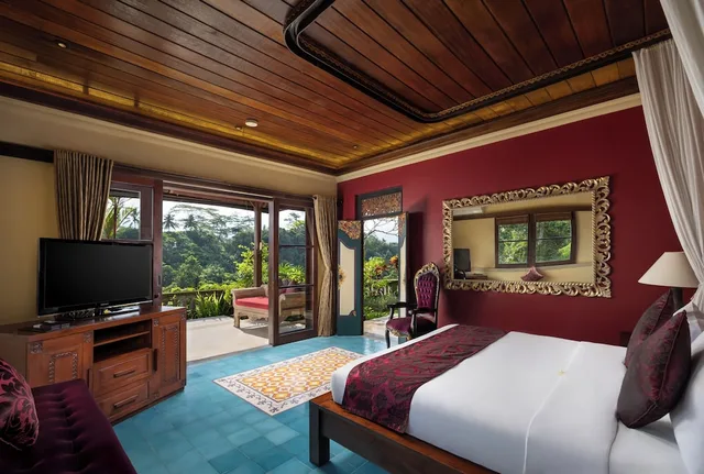 فيلا رئاسية بسرير كينج وسريرين كوين بـ4 غرف نوم بمسبح خاص، Bidadari Private Villas Retreat 2/4