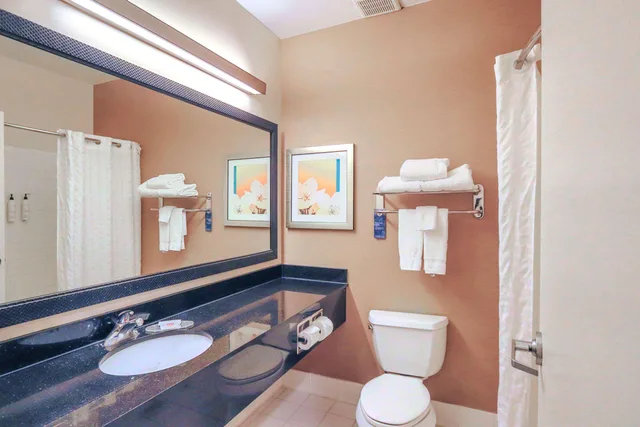 غرفة رباعية بسريرين كوين، Comfort Inn & Suites Houston North - Spring 3/3