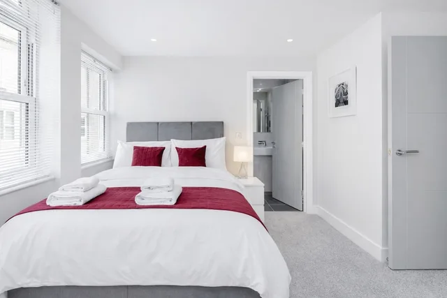 شقة بسرير كينج بغرفتي نوم، Roomspace Apartments -Walpole Court 4/10