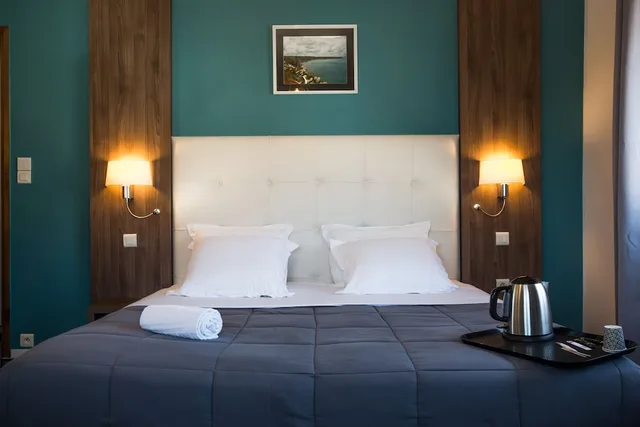 غرفة سوبيريور بسرير كوين، Hotel Les Pieux 5/10