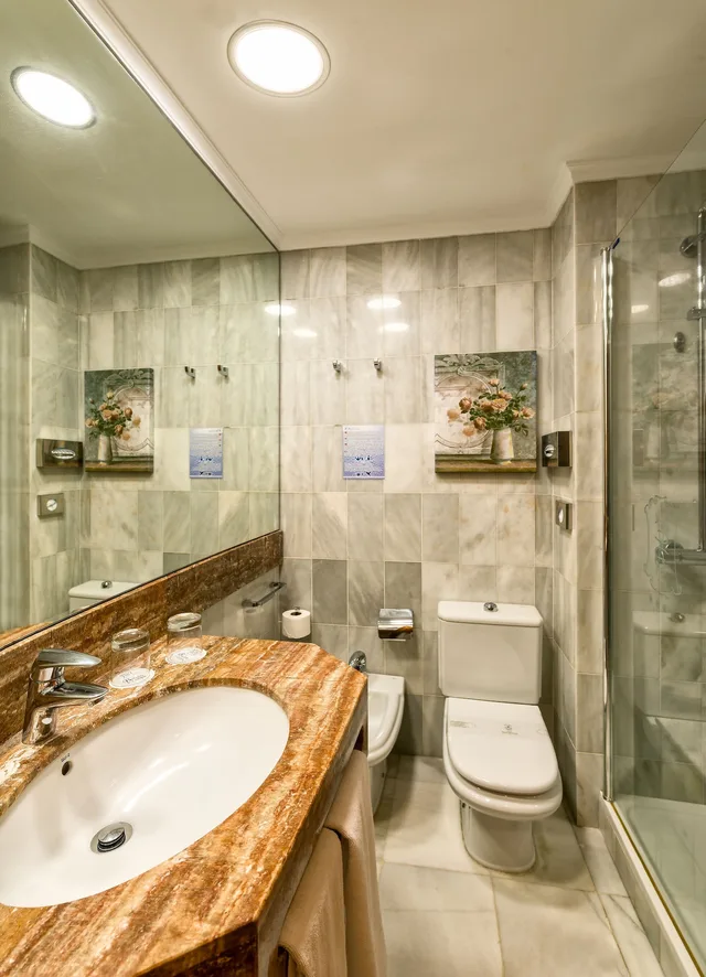 غرفة قياسية داخلية بسرير مزدوج بإطلالة، BALCON DE EUROPA HOTEL 3/4