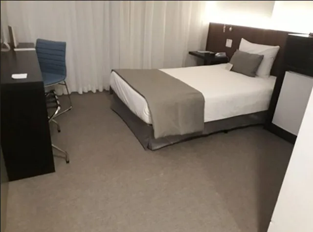 غرفة بسرير كوين لذوي الإعاقة، Wyndham Garden Ribeirao Preto Convention 3/4
