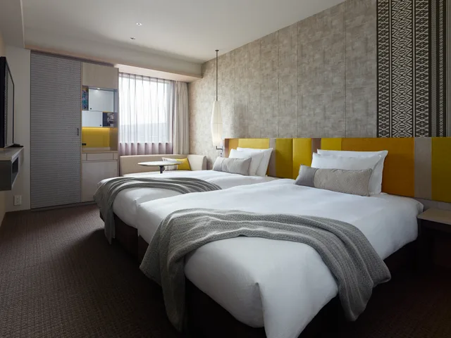 غرفة قياسية بسريرين، Mitsui Garden Hotel Fukuoka Gion 1/2