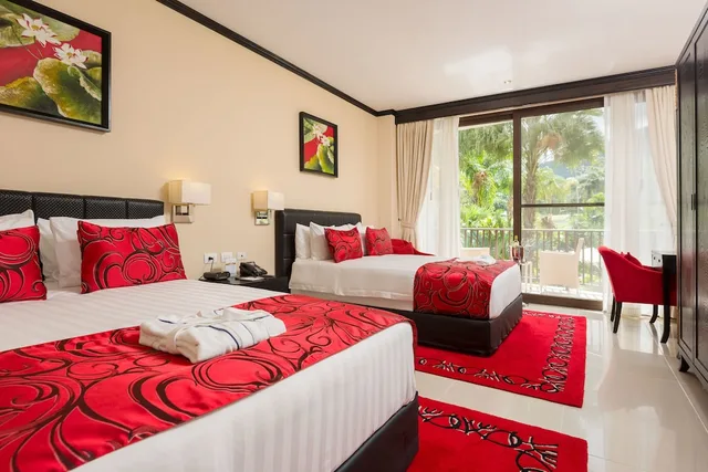 Deluxe, 2 Double Beds, Volcano View، Royal Corin Thermal Water Spa and Resort 2/9