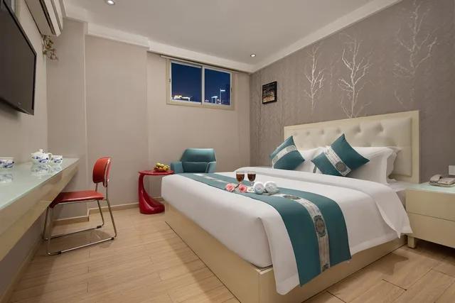 غرفة بزنس بسرير مزدوج، Kaiserdom Hotel Guangzhou Airport Branch 2/10