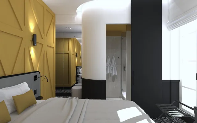 غرفة ديلوكس، Logis Hotel Darcy Dijon Centre 5/10
