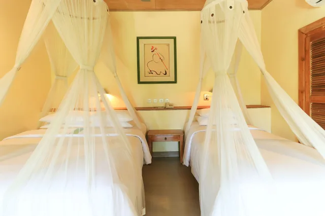 غرفة بسرير مزدوج بشرفة، Tegal Sari Accommodation 3/6