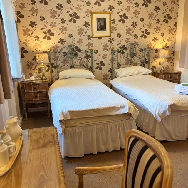 غرفة بزنس بسريرين منفصلين، Albright Hussey Manor 4/10