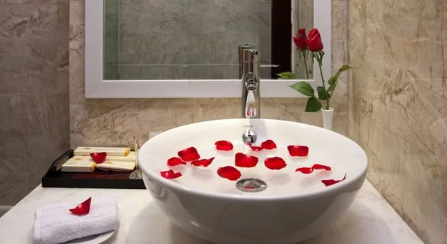 غرفة ديلوكس بسريرين منفصلين بإطلالة على المدينة، Golden Moon Suite Hotel 5/5