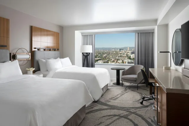 غرفة بسرير مزدوج، Jw Marriott Los Angeles L A Live 1/4
