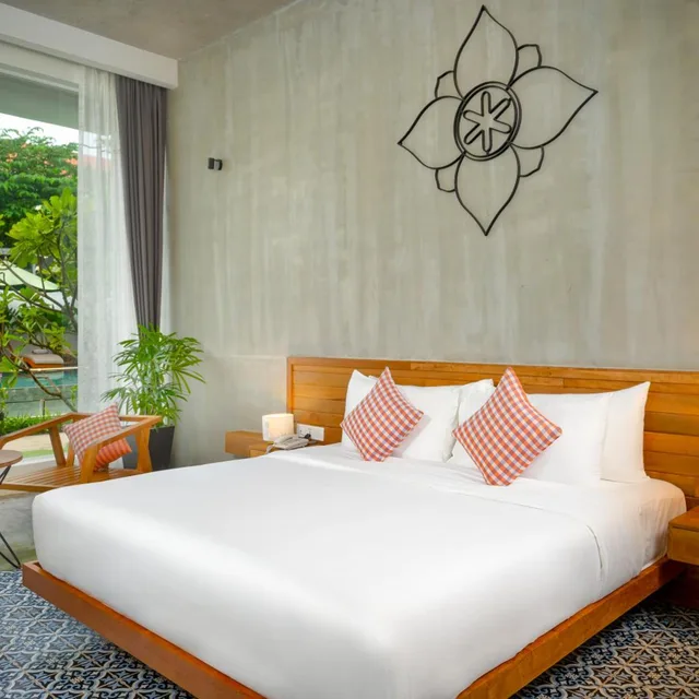 Premier, Double Bed, Pool Access، Phka Chan Hotel 4/10