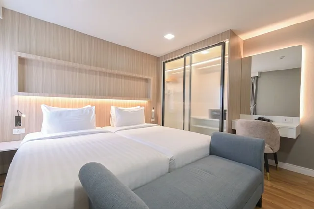 غرفة عائلية بسرير كينج، Shewin de Bangkok 1/10