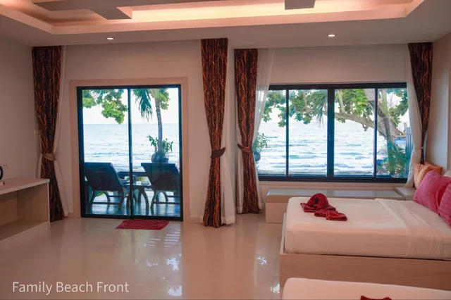 غرفة عائلية بإطلالة على البحر، Silver Sand Samed Hotel & Resort 1/5