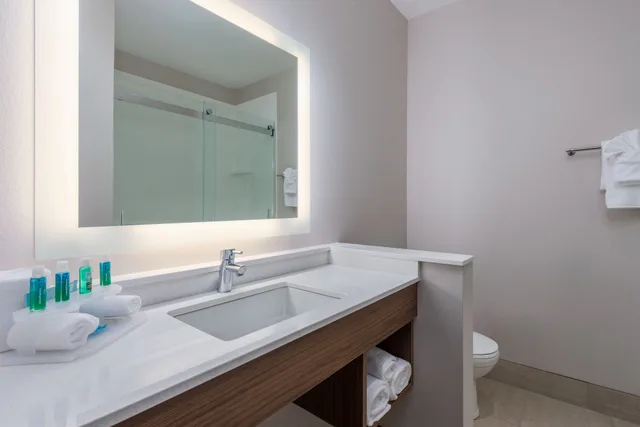 غرفة قياسية بسرير فردي، Holiday Inn Express Hotel And Suites Vandalia 3/3