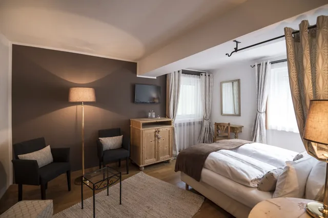 غرفة قياسية بسرير مزدوج أو سريرين منفصلين، Chalet Hotel Hartmann Adults Only 1/10