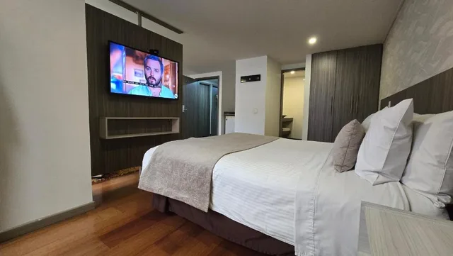 غرفة بسرير كينج، Confort 80 Zona Rosa Hotel 3/10