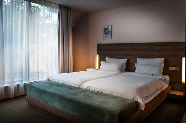 غرفة ديلوكس بسريرين منفصلين، Hotel Stadtpalais 2/5