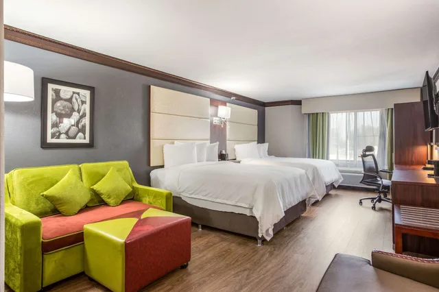 جناح بسريرين كوين بحوض جاكوزي، The Leo Collection Detroit, an Ascend Collection Hotel 5/10