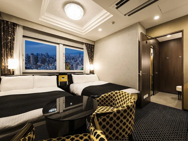 غرفة ديلوكس بسريرين منفصلين، APA Hotel & Resort Osaka Namba Ekimae Tower 2/4