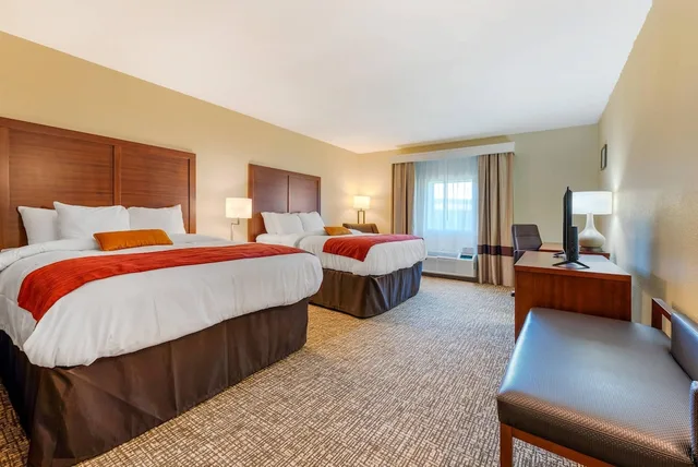 غرفة قياسية بسريرين كوين، Comfort Inn & Suites Michigan City South 1/10