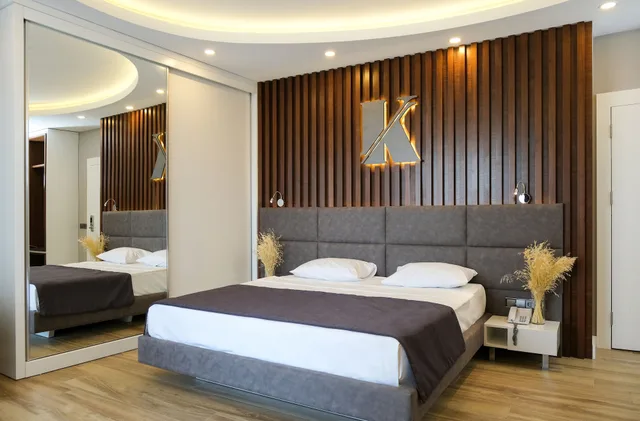 غرفة ديلوكس بسرير كينج، Kaila Beach Hotel 4/7