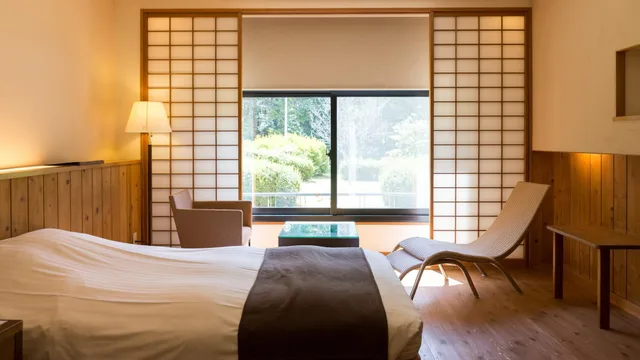 غرفة غربية بسريرين منفصلين، Yatsugatake Hotel Fuuka 1/1