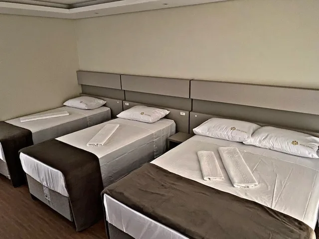 غرفة تنفيذية ثلاثية بثلاثة أسرّة، Hotel Joacaba 3/4