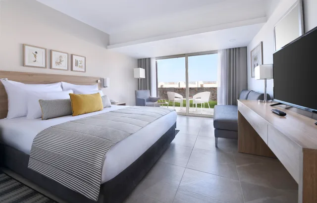 غرفة سوبيريور عائلية بإطلالة على الحديقة، JAZ Costa Mares – Adults only +16 1/1