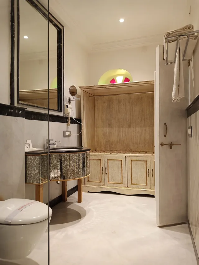 Haveli, Double Bed، JAGAT NIWAS PALACE 1/1