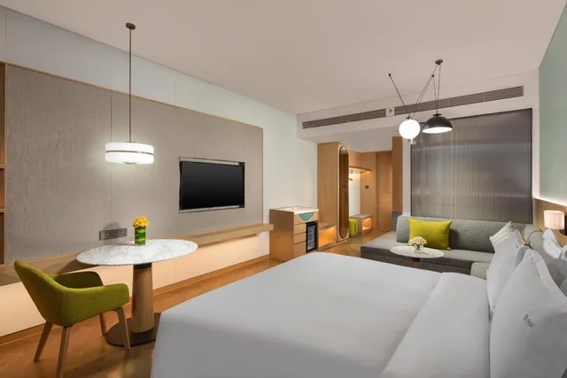 غرفة قياسية بسرير كينج لذوي الإعاقة، Holiday Inn Zhengzhou High-Tech Zone 2/3