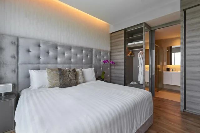 جناح بريميوم بغرفتي نوم، Pan Pacific Serviced Suites Beach Road 1/5