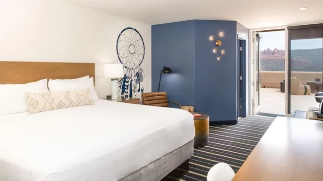 Red Rocks, Guest Room, King Bed, Red Rock View, Terrace, High Floor, Top Floor، Sky Rock Sedona, a Tribute Portfolio Hotel 1/10