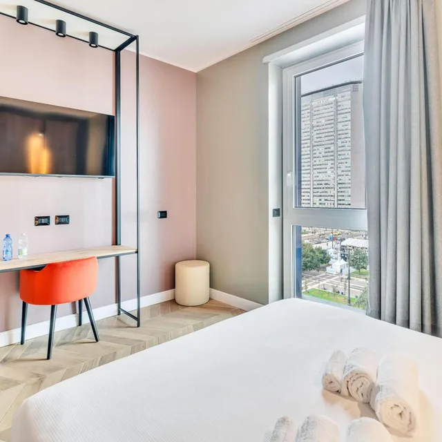 غرفة سوبيريور بسرير كينج، B&B Hotel Milano Aosta 7/10