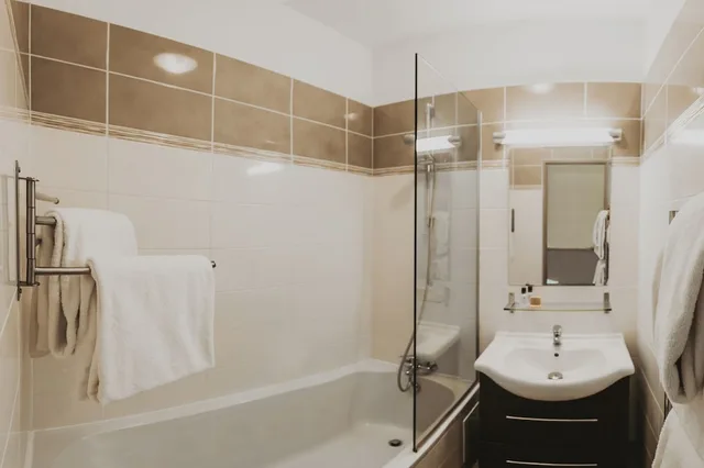 غرفة قياسية بسرير مزدوج، Hotel Les Grangettes 1/1