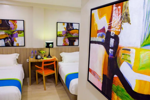 غرفة بسرير مزدوج أو سريرين منفصلين، Zpad Residences 4/8