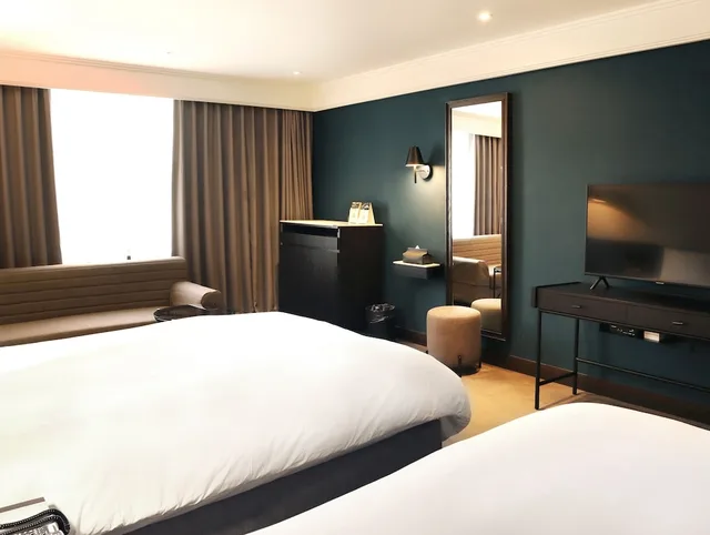 غرفة بريميوم بسرير مزدوج وسرير فردي، Maison Glad Jeju 7/9