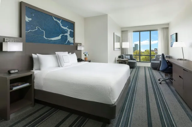 غرفة ديلوكس، Courtyard By Marriott Boston Cambridge 1/4